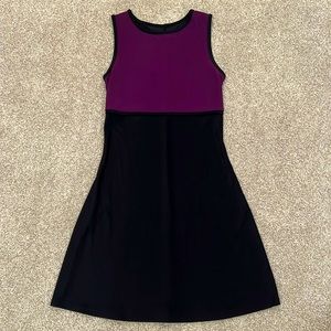 *SOLD* Vintage City Triangles Colorblock Skater Mini Dress 90s Y2K
